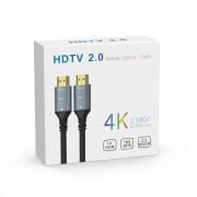 S-LİNE FK0575-4K-OPT 75MT 2.0V 4K FİBER OPTİK HDMI KABLO