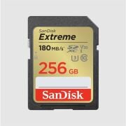 256GB SANDISK EXTREME PRO SD UHSI 180MB/S 90MB/S SDSDXVV-256G-GNCIN