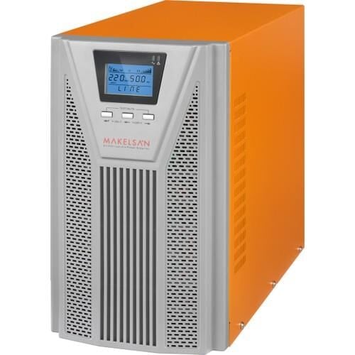 MAKELSAN P.PACK SE Online (2700W) 3 KVA 5/10 dk 1/1 Faz (6x12v 9AH Akü ) UPS