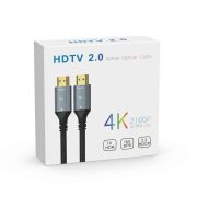 S-LİNE FK0525-4K-OPT 25MT 2.0V 4K FİBER OPTİK HDMI KABLO