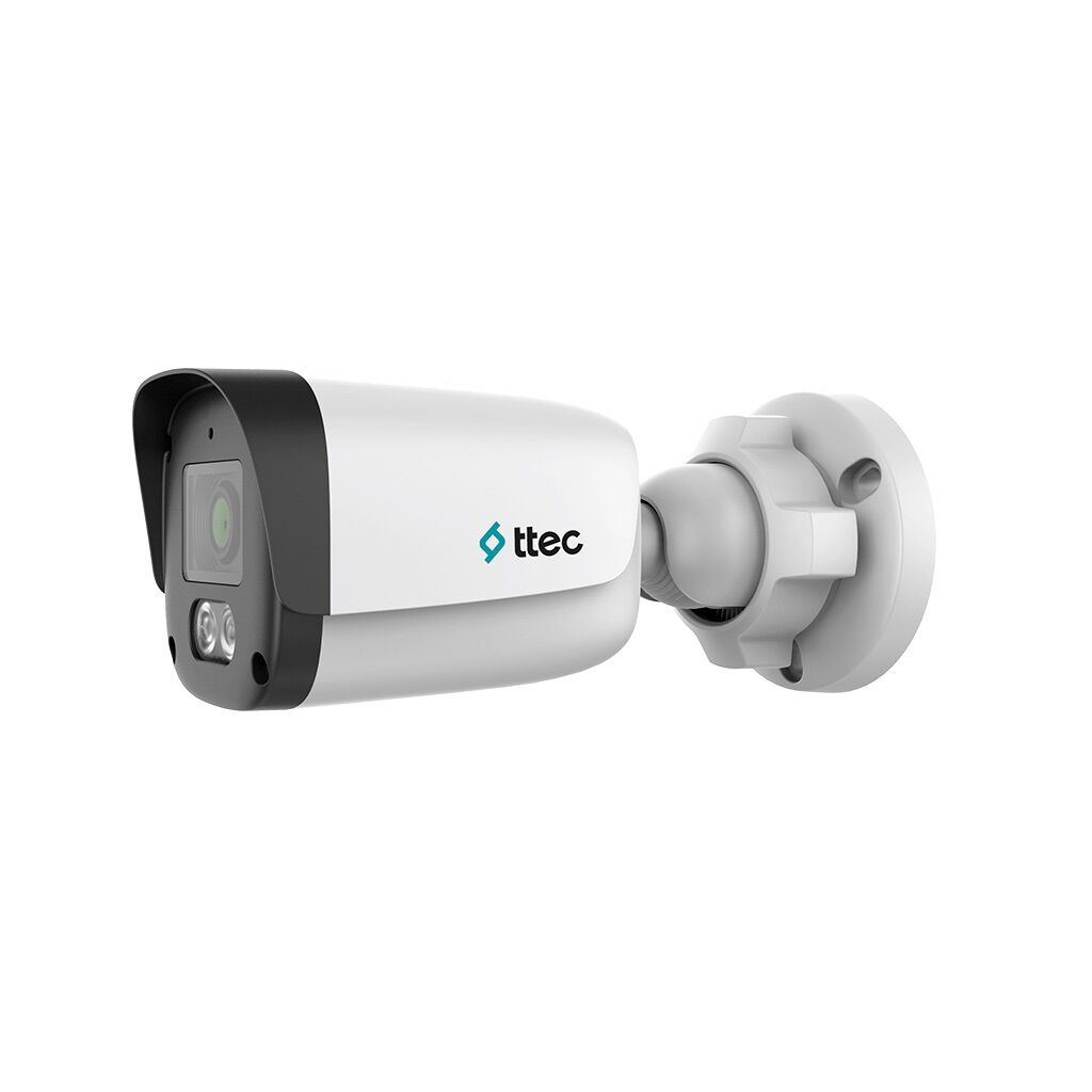 TTEC IPBP-2330M-M-LITE 2MP 2.8MM 30MT DAHİLİ SES H265  IP67 SMART LED BULLET IP KAMERA