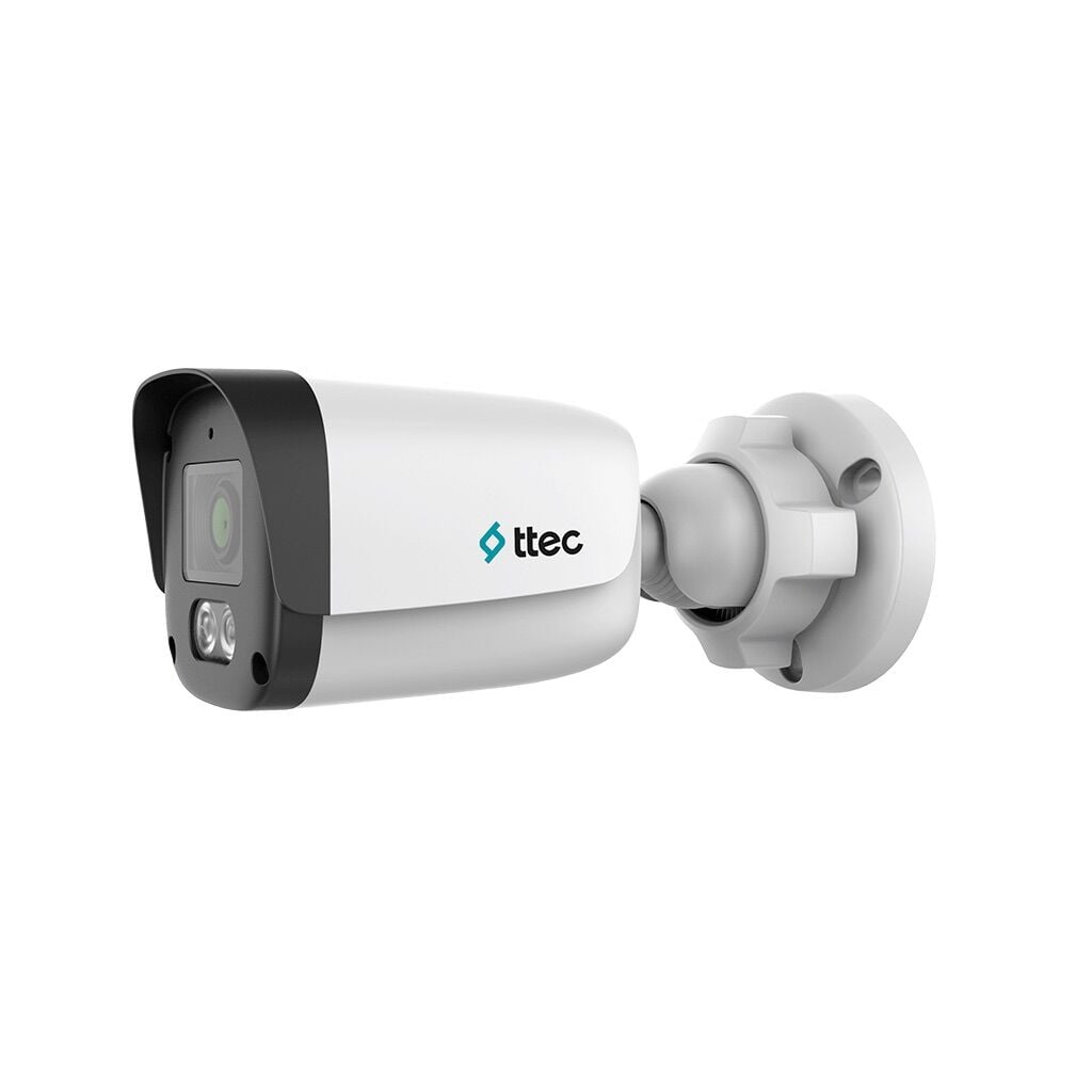 TTEC IPBP-2330M-M-LITE 2MP 2.8MM 30MT DAHİLİ SES H265  IP67 SMART LED BULLET IP KAMERA