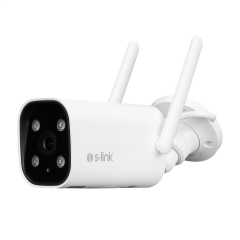 S-LINK SL-BLT01, Güvenlik Kamerası, WiFi, 2Mpix, 3.6mm Lens, 10m. Gece Görüşü, Micro SD Kartlı, TUYA Yazılım