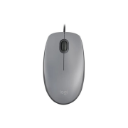 LOGITECH 910-006760, M110 Gri, USB Kablolu, 1000dpi, Optik, 3 Tuşlu, Sessiz Mouse