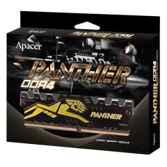 Apacer Panther Black-Gold 8GB 1x8GB 3200MHz CL16 DDR4 Gaming Ram (AH4U08G32C28Y7GAA-1)