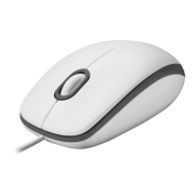 LOGITECH 910-006764, M100 Beyaz, USB Kablolu, 1000dpi, Optik, 3 Tuşlu, Mouse