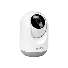 S-LINK SL-IND03, Ev/Bebek Güvenlik Kamerası, WiFi, 3Mpix, 3.6mm Lens, 10m. Gece Görüşü, Hareket algılama, İki Yönlü Ses, Micro SD Kartlı, TUYA Yazılım