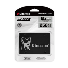 KINGSTON SKC600/256G, KC600, 256GB, 550/500, 2,5" SATA3, SSD