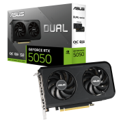 ASUS DUAL-RTX5050-O8G, 8Gb, 128Bit, GDDR6, 1xHDMI, 3xDP GAMING Ekran Kartı