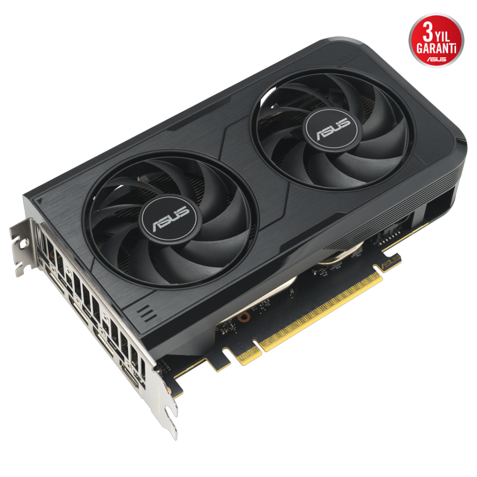 ASUS DUAL-RTX5050-O8G, 8Gb, 128Bit, GDDR6, 1xHDMI, 3xDP GAMING Ekran Kartı