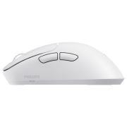 PHILIPS SPK9418W, EVNIA, Beyaz, USB Nano 2,4Gh ve Bluetooth Kablosuz, 12.000dpi, Optic, 6 Programlanabilir Buton, Şarj Edilebilir, GAMING Mouse