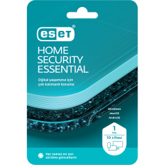 ESET HOME SECURITY ESSENTIAL 10 Kullanıcı, 1 YIL, BOX