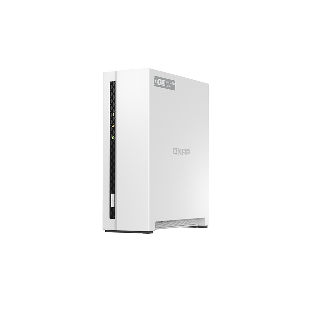 QNAP TurboNAS TS-133-2G, 2Gb Ram, 1xYuvalı, Tower NAS