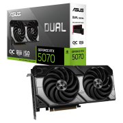 ASUS DUAL RTX5070-O12G, 12Gb, 192Bit, GDDR7, 1xHDMI, 3xDP GAMING Ekran Kartı