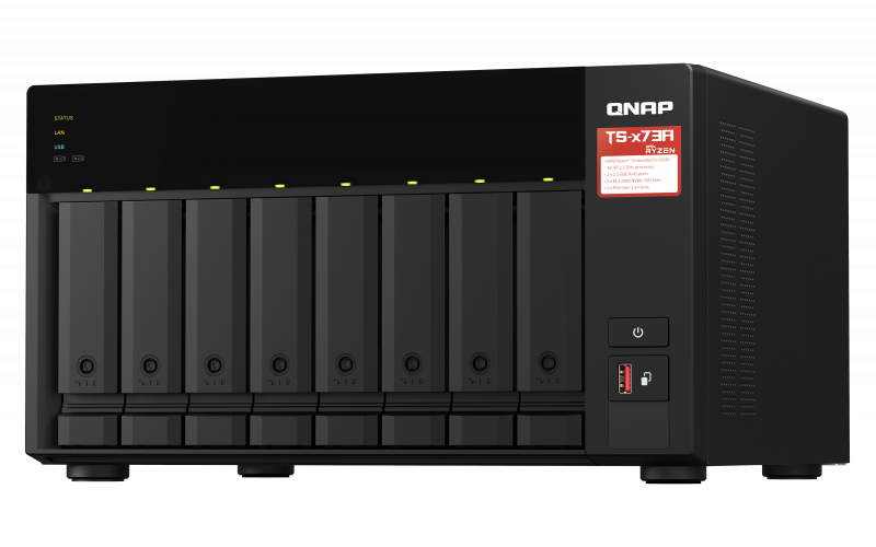 QNAP TS-873A 8GB 8x3.5'' Disk Yuvalı NAS Server