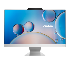 ASUS A3402WVAK-SDC1790W, i7-1355U, 23,8"  FHD Ekran, 16Gb DDR5 Ram, 512Gb SSD, Wi-Fi 6, Type-A, Type-C, Paylaşımlı Ekran Kartı, Free Dos, All In One PC, (Beyaz)