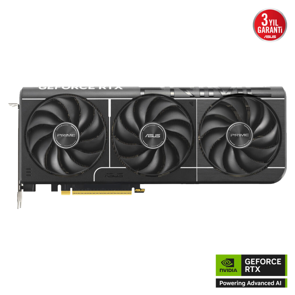 ASUS PRIME-RTX5070-O12G, 12Gb, 192Bit, GDDR7, 1xHDMI, 3xDP GAMING Ekran Kartı