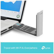 TP-LINK Archer TX50UH, AX3000 Yüksek Performanslı, Dual Band, WiFi 6, Kablosuz USB3.0 Adaptör