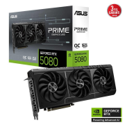 ASUS PRIME-RTX5080-O16G, 16Gb, 256Bit, GDDR7, 1xHDMI, 3xDP GAMING Ekran Kartı
