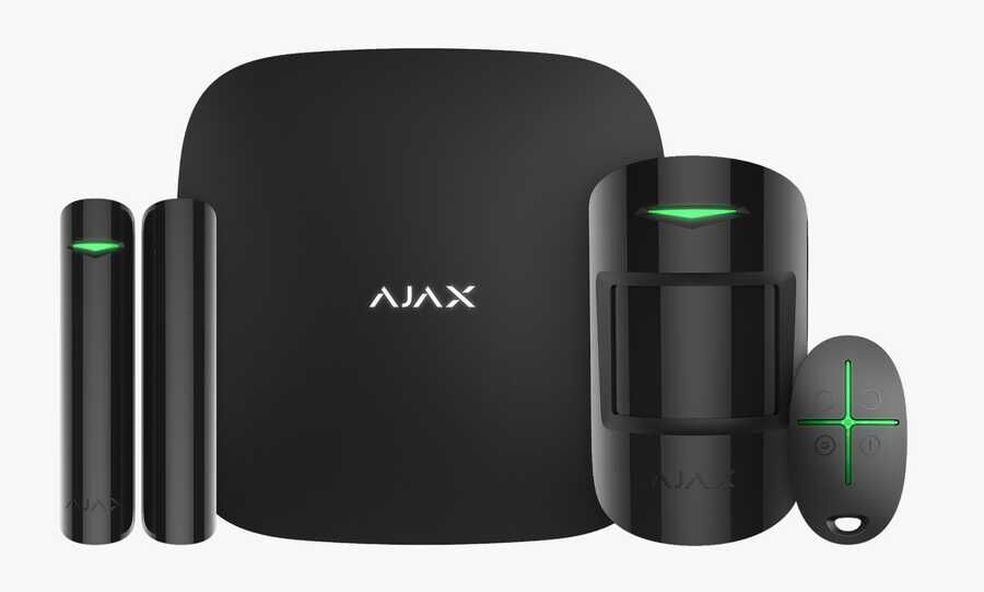 AJAX StarterKit 4G Kablosuz Alarm Kiti - SİYAH
