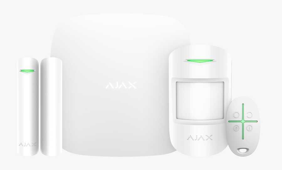 AJAX StarterKit 4G Kablosuz Alarm Kiti - BEYAZ