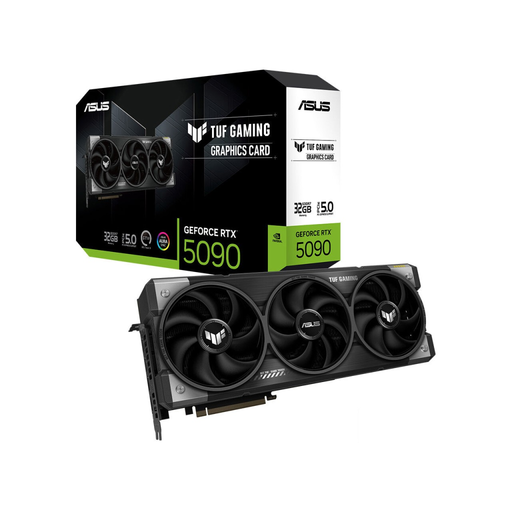 ASUS TUF-RTX5090-O32G-GAMING, 32Gb, 512Bit, GDDR7, 2xHDMI, 3xDP GAMING Ekran Kartı