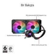 ASUS ROG STRIX LC II 280 ARGB V2 SIVI SOGUTUCU