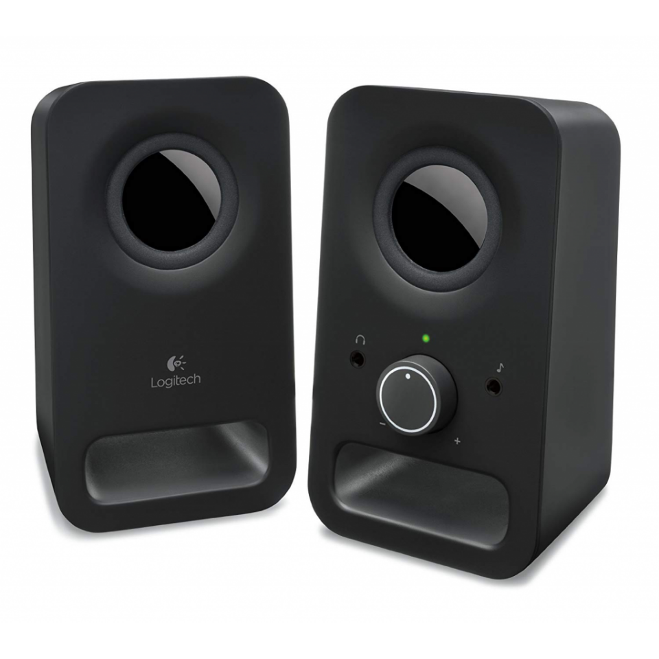 LOGITECH 980-000814, Z150, 6W, 1+1, Kulaklık Jaklı, Kompakt, Stereo, Speaker (Siyah)