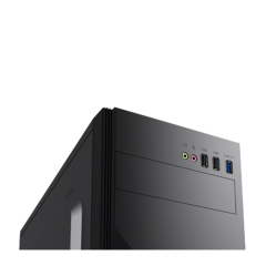 VENTO TA-K61 Mid Tower, 650W 80+ Siyah, ATX Kurumsal KASA