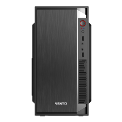 VENTO VS119S Mid Tower, 300W Siyah, ATX Kurumsal KASA