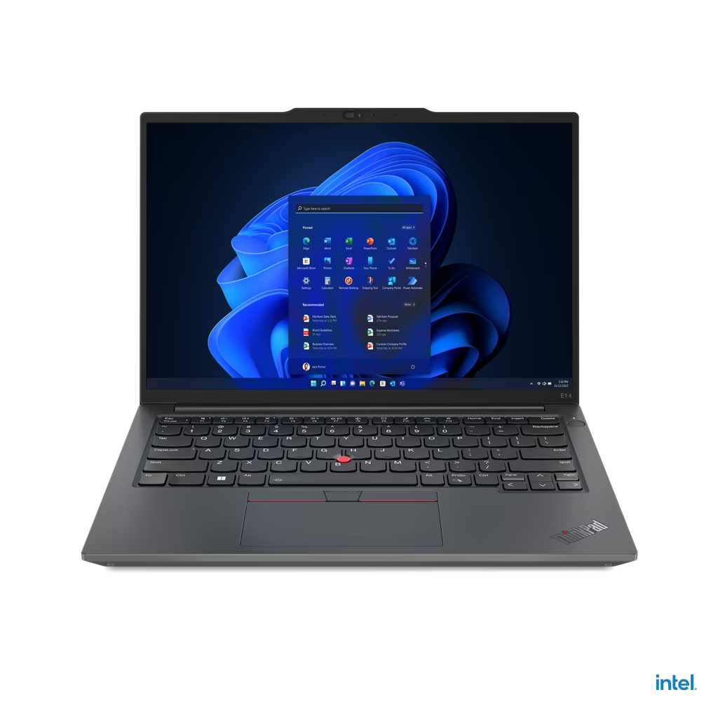 LENOVO 21JK0005TX, ThinkPad E14 Gen5, i5-1335U, 14" WUXGA, 16Gb Ram, 512Gb SSD, Paylaşımlı Ekran Kartı, Free Dos, Kurumsal Notebook