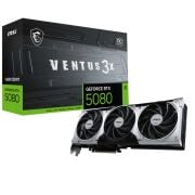MSI VGA GEFORCE RTX 5080 16G VENTUS 3X OC PLUS RTX5080 16GB GDRR7 256 B DX12 PCIE 5.0 X16 (3XDP 1XHDMI)