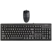 A4 TECH KM-72620D TÜRKÇE USB MULTİMEDYA SİYAH Q KLAVYE MOUSE