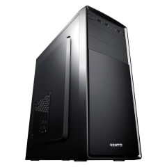 VENTO VS121S Mid Tower, 650W 80+ Siyah, ATX Kurumsal KASA