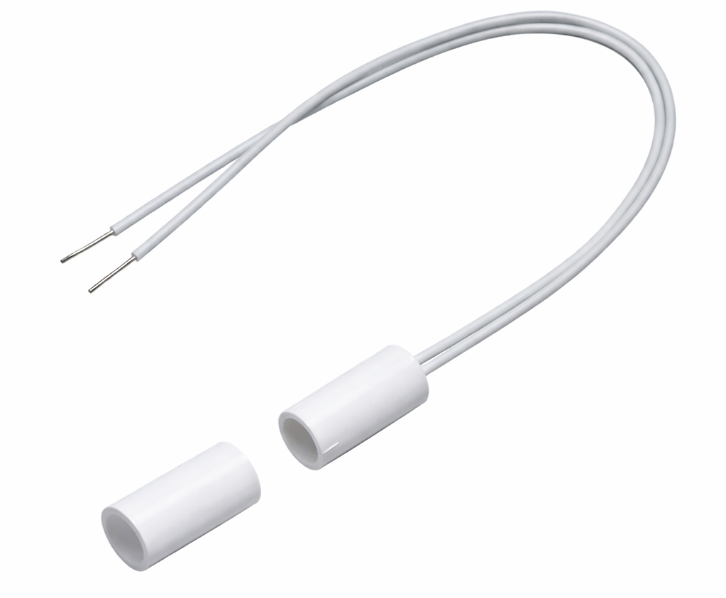 D33 GÖMME TİPİ MANYETİK KONTAK - BEYAZ