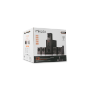 MIKADO MD-505, 70W, 5+1, Masaüstü, FM/BT/SD/USB, Siyah Kasa, Speaker