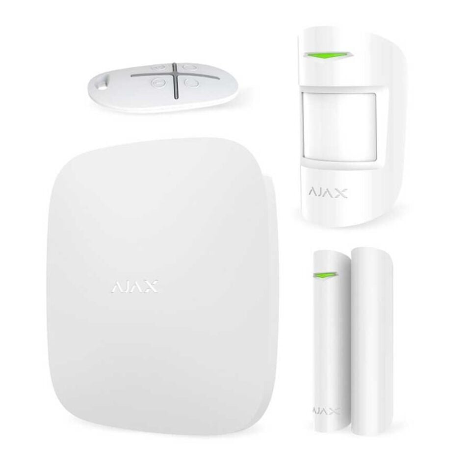 AJAX HubKit PLUS / BEYAZ Kablosuz Alarm Kiti