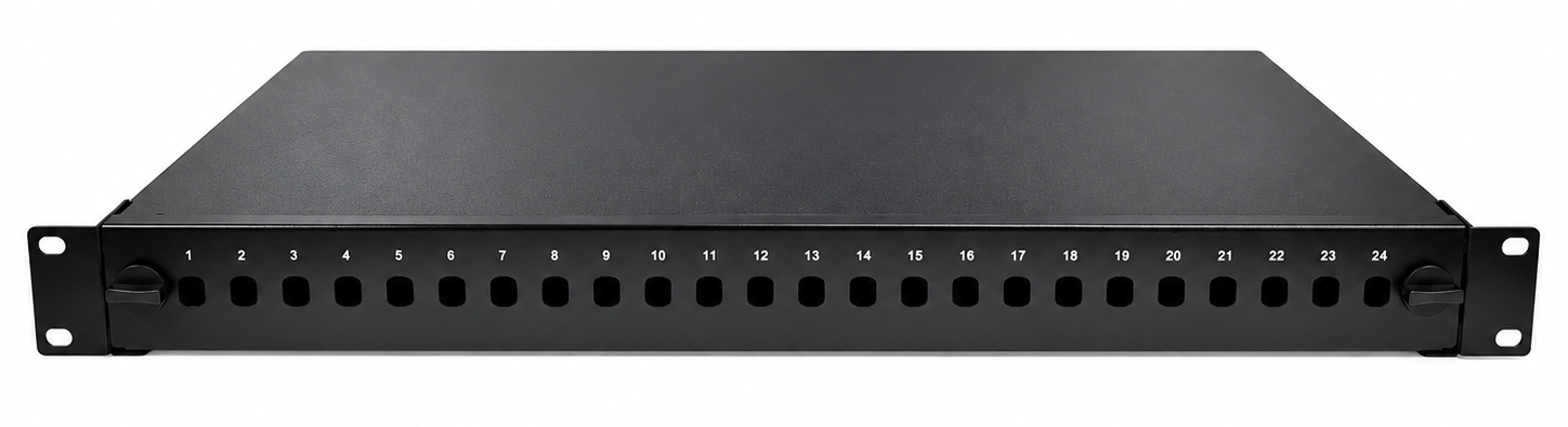 ALFAFONET  F/O 1RU 24 PORT SC-DX / 24 LC-QD PATCH PANEL (102005-BL.02)