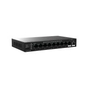 TENDA TEG1110PF-8-120W 10PORT 10/100/1000 SWITCH