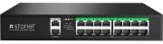 STONET P116GC 16 PORT GB POE SWİTCH, 2*GB UPLİNK