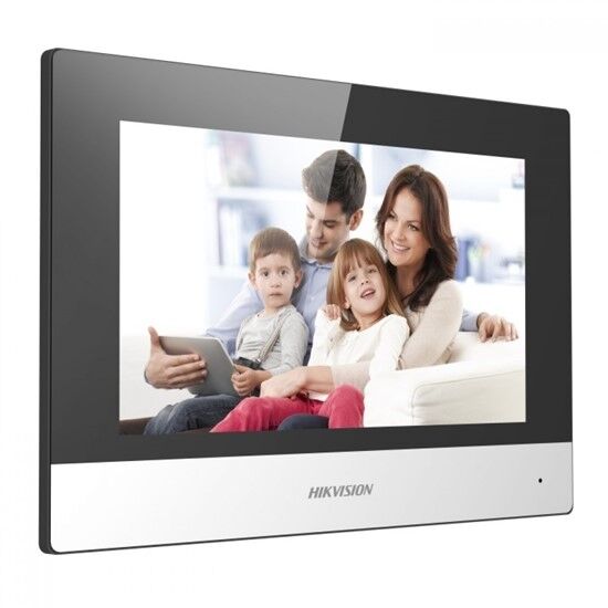 HİKVİSİON DS-KH6320-WTE1 7 İNÇ DOKUNMATİK EKRANLI VİDEO İNTERCOM İÇ MEKAN İSTASYONU