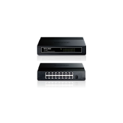 TP-LINK TL-SF1016D, 16 Port, MegaBit, Yönetilemez, Masaüstü Switch