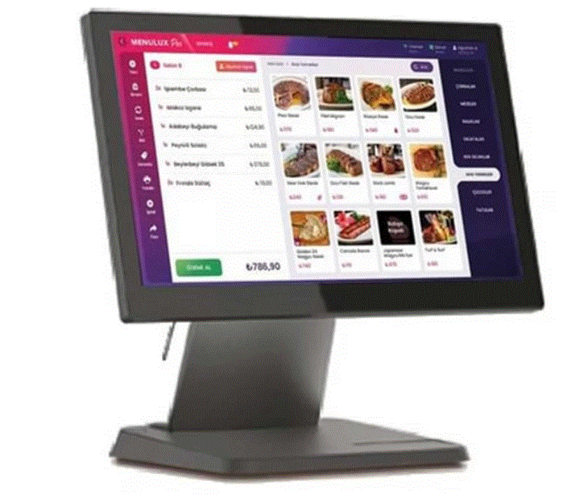 PERKON P-SHOP I185 İ5 7.NESİL 8GB 128GB SSD 18,5'' Multi Dokunmatik Pos PC + Wifi