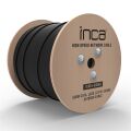 INCA ICAT6-500AG OUTDOOR S/FTP 23 AWG LSZH NETWORK CABLE 500 M SİYAH