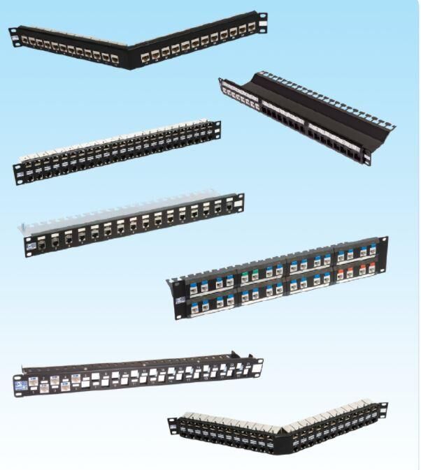 HCS P00-02450-1U 24 Port CAT6 UTP Boş Patch Panel