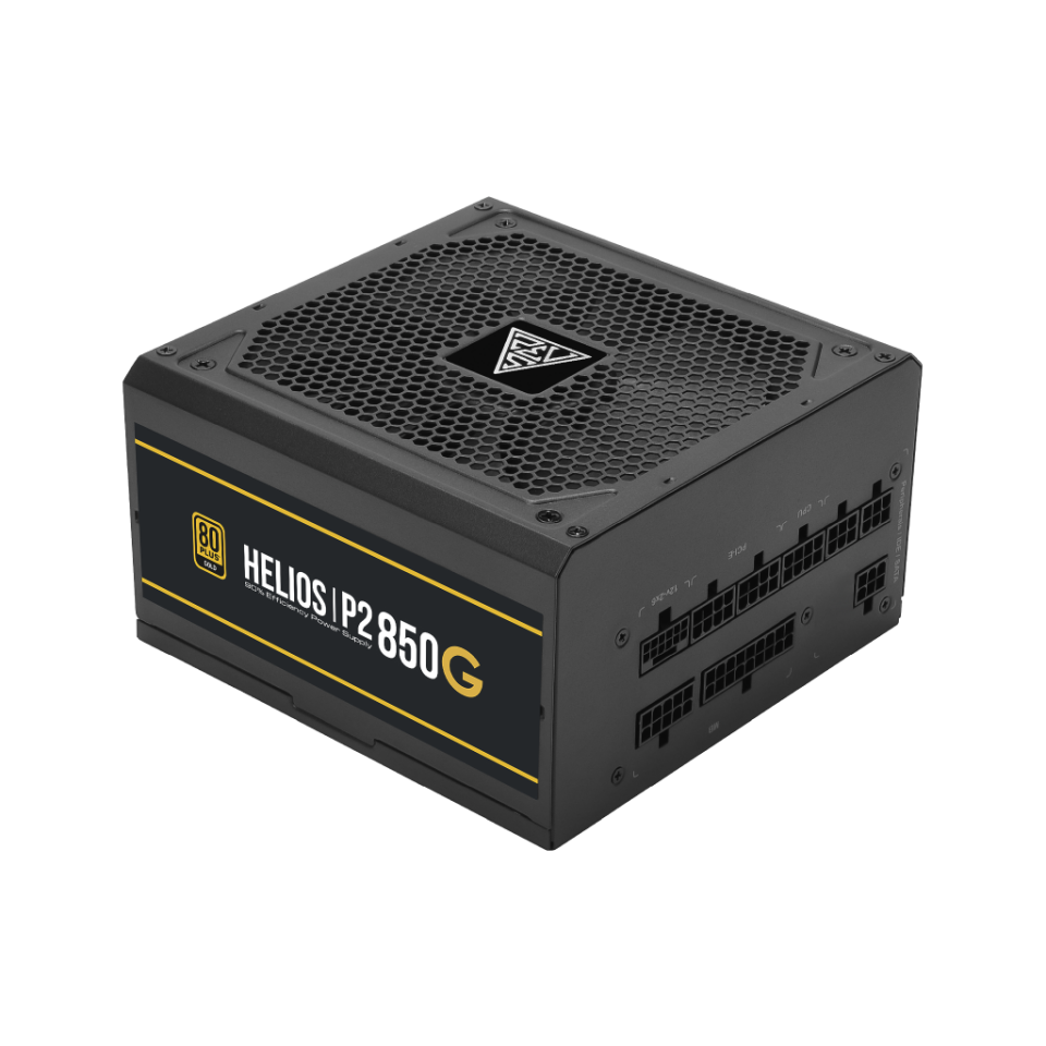 GAMDIAS HELIOS P2-850G, 850W, 80+ Gold, Full Modüler, Aktif PFC, GAMING, ATX, Power Supply (PSU)