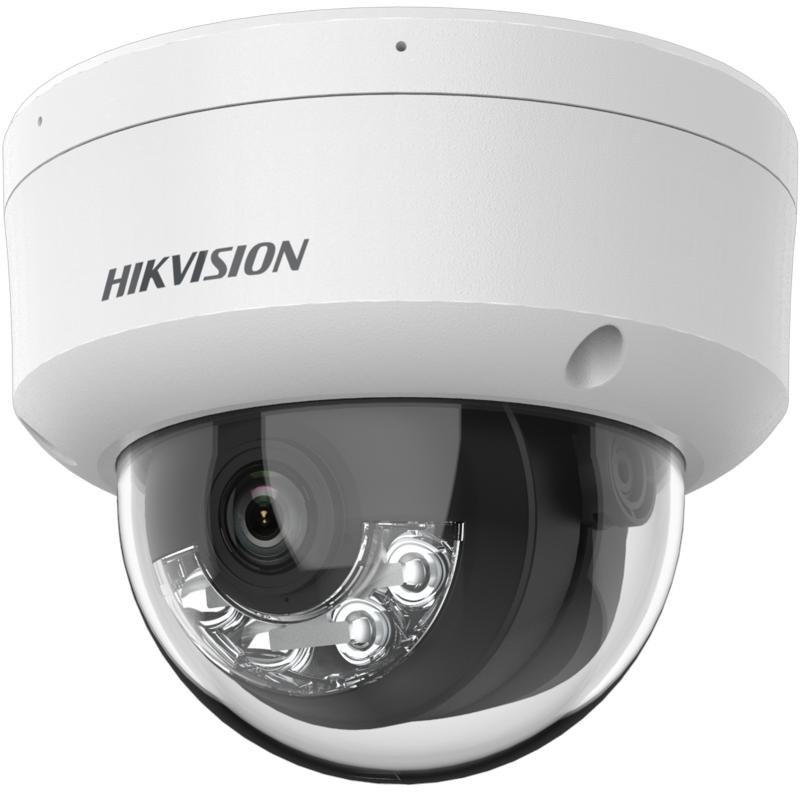 HIKVISION DS-2CD1121G2-LIUF 1/2.9'' PS CMOS 2MP 2.8mm Smart Hybrid Light POE Sesli Dome IP Güvenlik Kamera