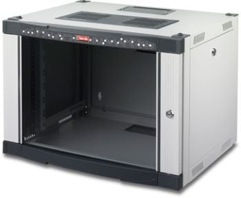 LANDE LN-WM09U6060-LG-111 9U 60x60 Duvar Tip Boş Siyah Kabinet
