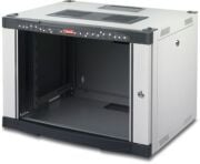 LANDE LN-WM09U6060-LG-111 9U 60x60 Duvar Tip Boş Siyah Kabinet