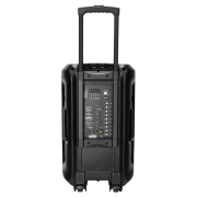 MICROLAB M63, 120W, Taşınabilir, BT/USB/AUX/TF/TWS, RGB Işıklı, Batarya, 2adet UHF Mikrofon, Karaoke/Parti, Bluetooth Speaker,